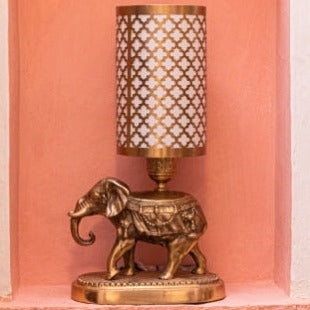 Indian Elephant Lamp