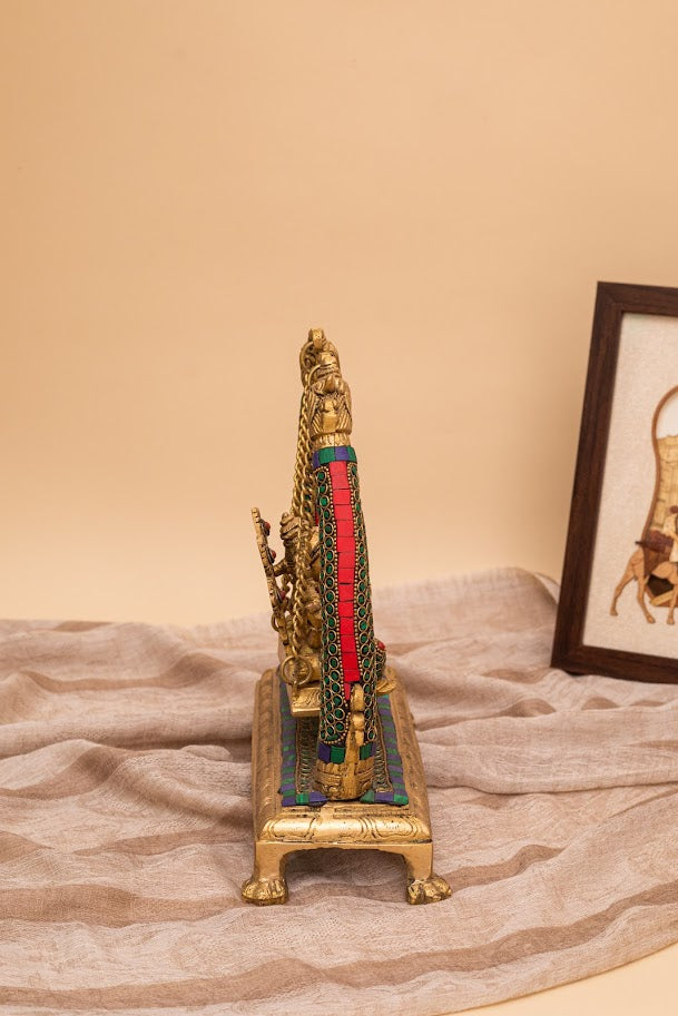 Ganesha on Swing Sculpture