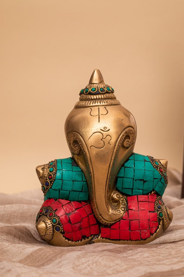 Ganesha Idol Conch Shell