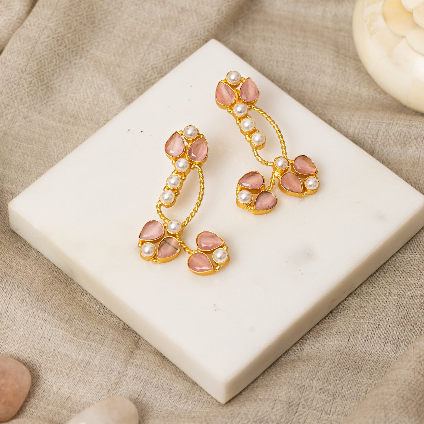 Maham Women Gold Plated Earrings