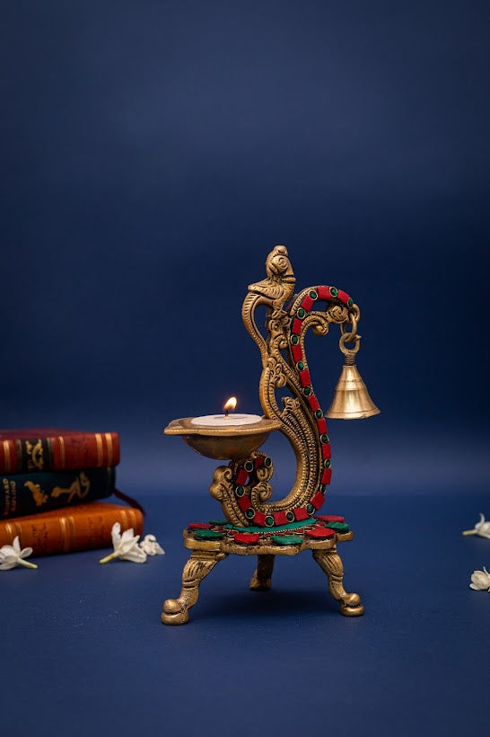 Indian Shrine Lamp