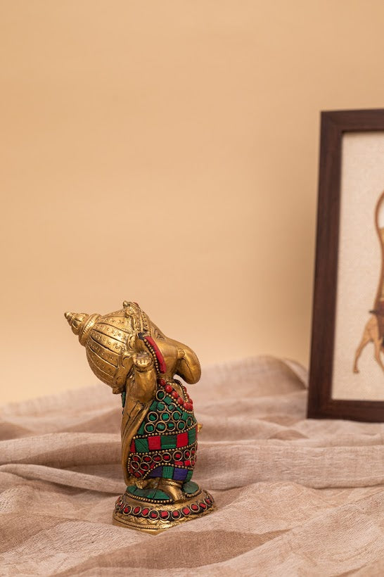Playful Ganesha Idol