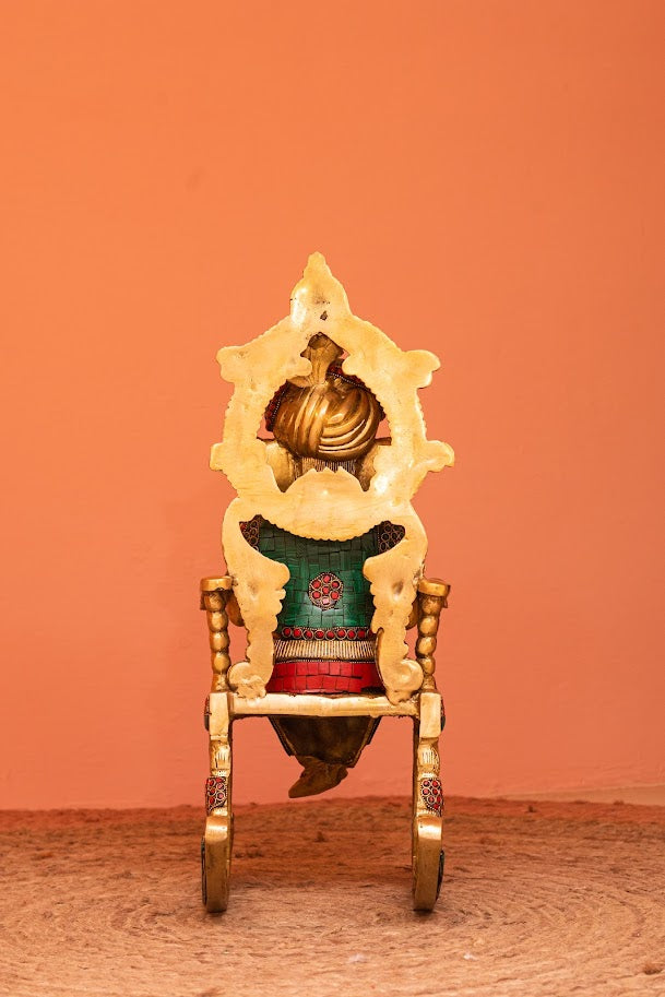 Ganesha On Rocking Chair