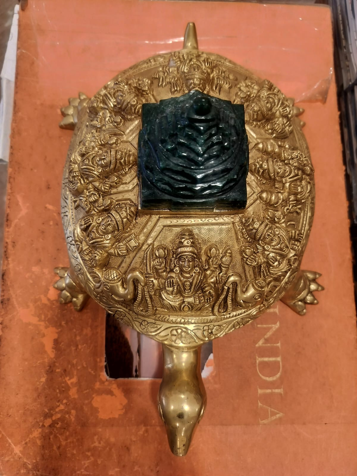 The Jade Ashtlakshmi Tortoise