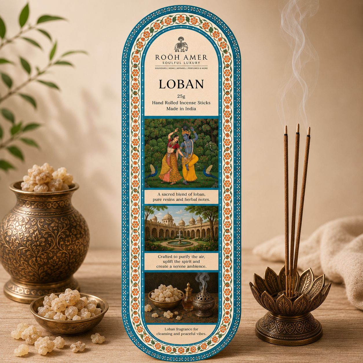 Loban Incense sticks -25g | Rooh Amer