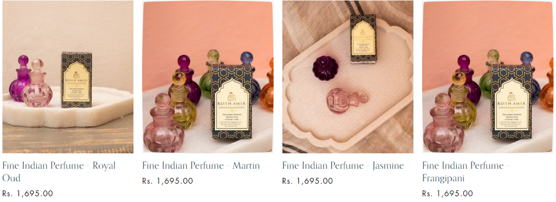 Exploring the Fragrant Wonders of Jaipur Perfumes by Rooh Amer