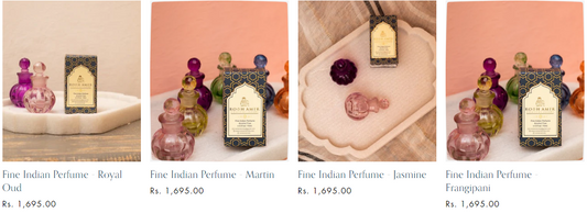 Exploring the Fragrant Wonders of Jaipur Perfumes by Rooh Amer