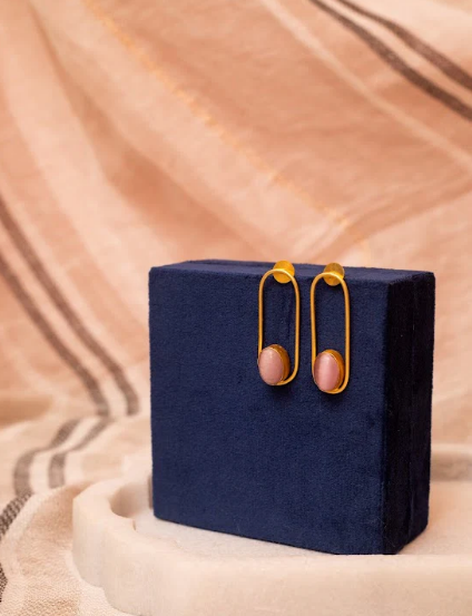 Exploring Elegance: Rooh Amer's Paperclip Earrings