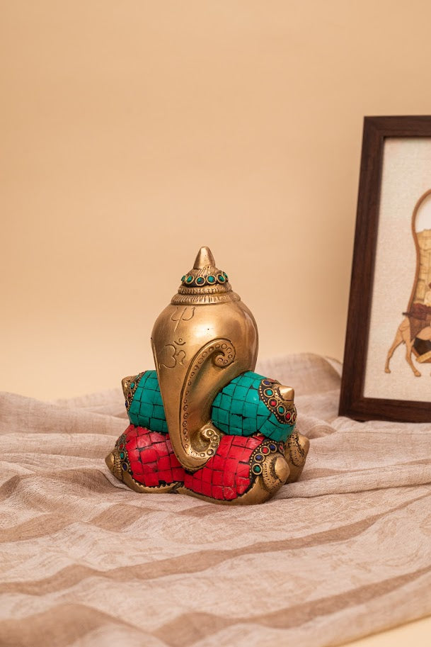 Ganesha Idol Conch Shell