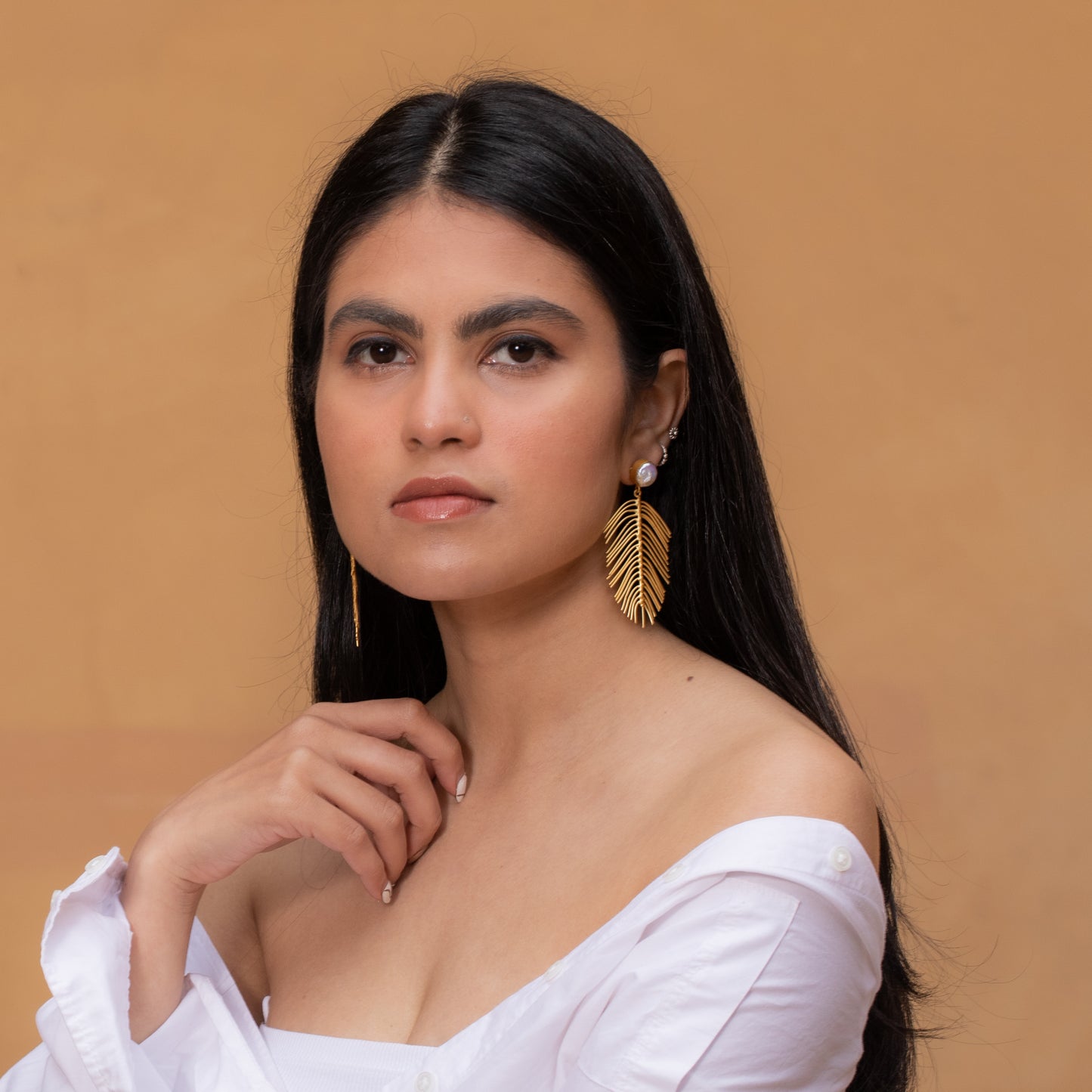Hafsah | Leaf Earrings