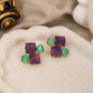 Fariya Multicolor Handcrafted Brass Earrings