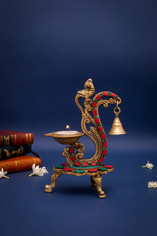 Indian Shrine Lamp