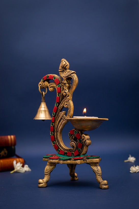 Indian Shrine Lamp