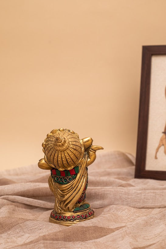 Playful Ganesha Idol