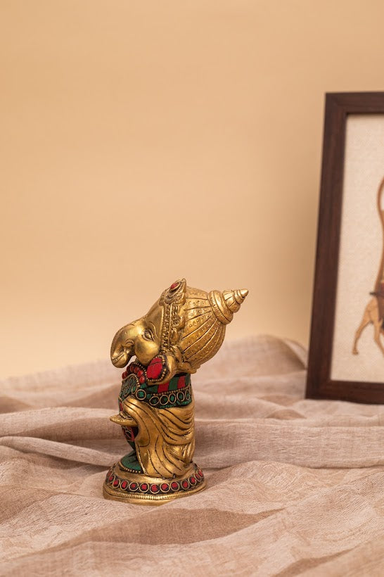 Playful Ganesha Idol