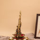 Lakshmi Diya with Stonework