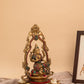 Lakshmi Diya with Stonework
