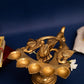 Brass Heavy Panch Arti Diya