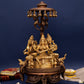 Rotating Lakshmi, Ganesha and Saraswati