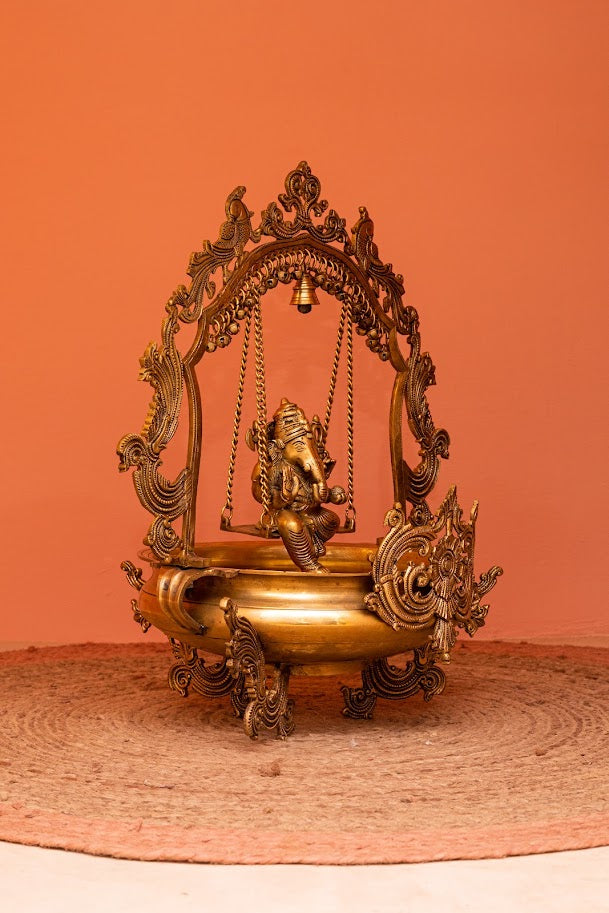 Urli Swing with Ganesha