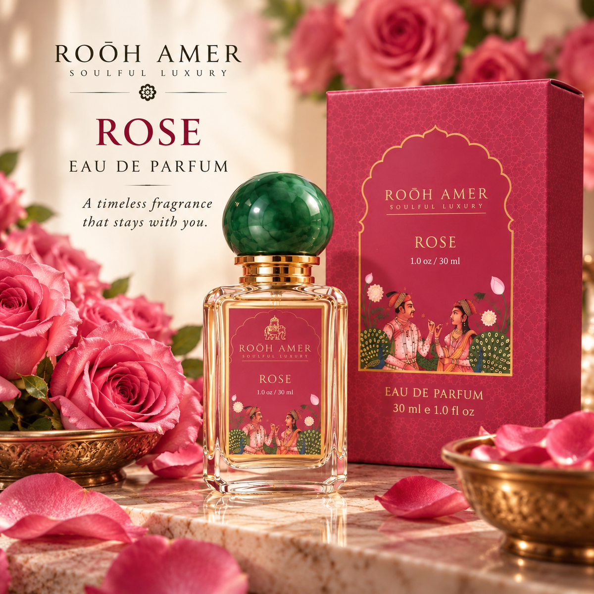Rose Eau de Parfum – 30 ml | Rooh Amer