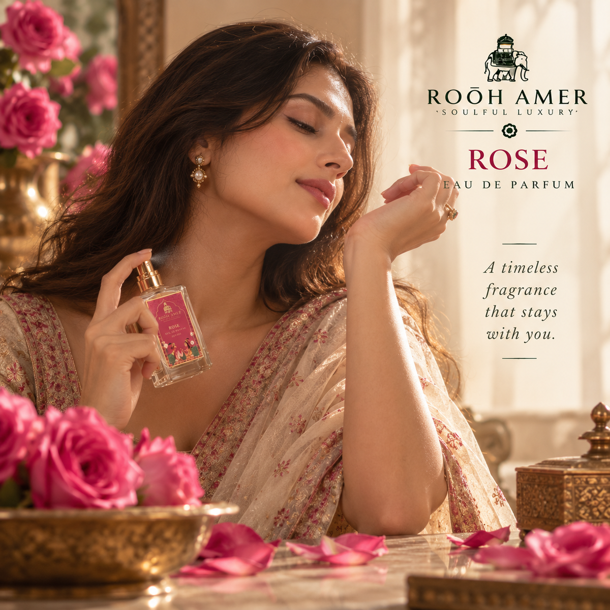 Rose Eau de Parfum – 30 ml | Rooh Amer