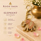 Luxury Gift Hamper for Her — 100% Silk Scarf, Handmade Serenity Soap & Elephant Keychain | Rooh Amer
