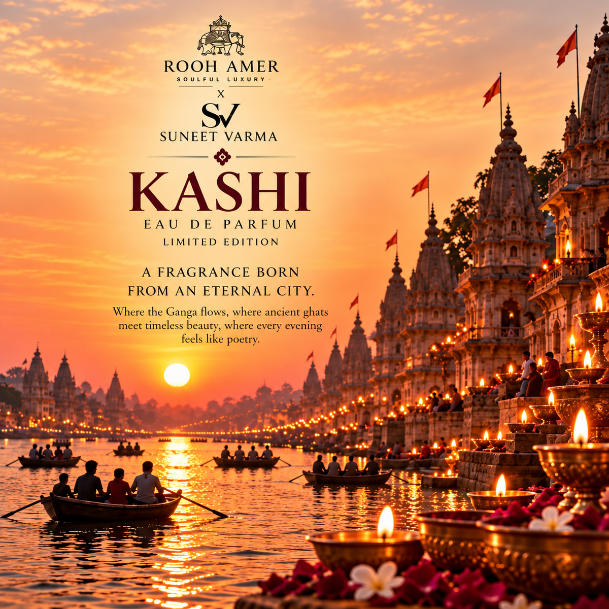 Kashi Eau de Parfum | Rooh Amer X Suneet Varma | Limited Edition