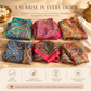 Heritage Silk Scarf – 100% Pure Silk | Rooh Amer