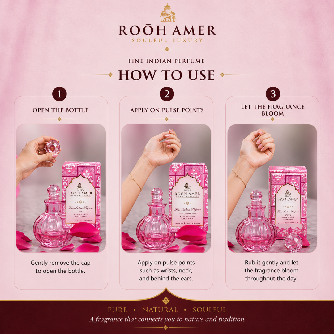 Jaipur - Fine Indian Perfume - 15 ml -Rooh Amer
