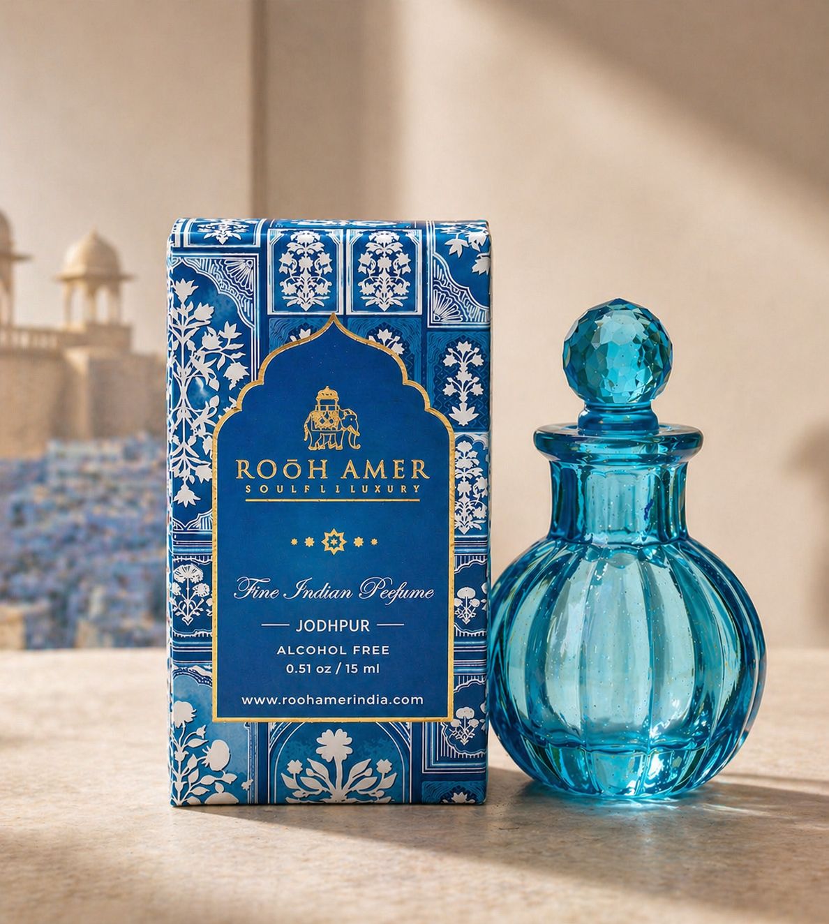 Jodhpur (Martin) - Fine Indian Perfume - 15 ml -Rooh Amer