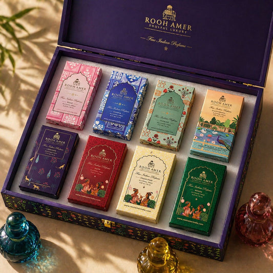 Fine Indian perfume luxury gift set