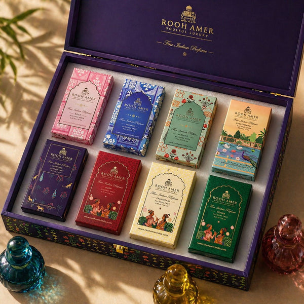 Fine Indian perfume luxury gift set