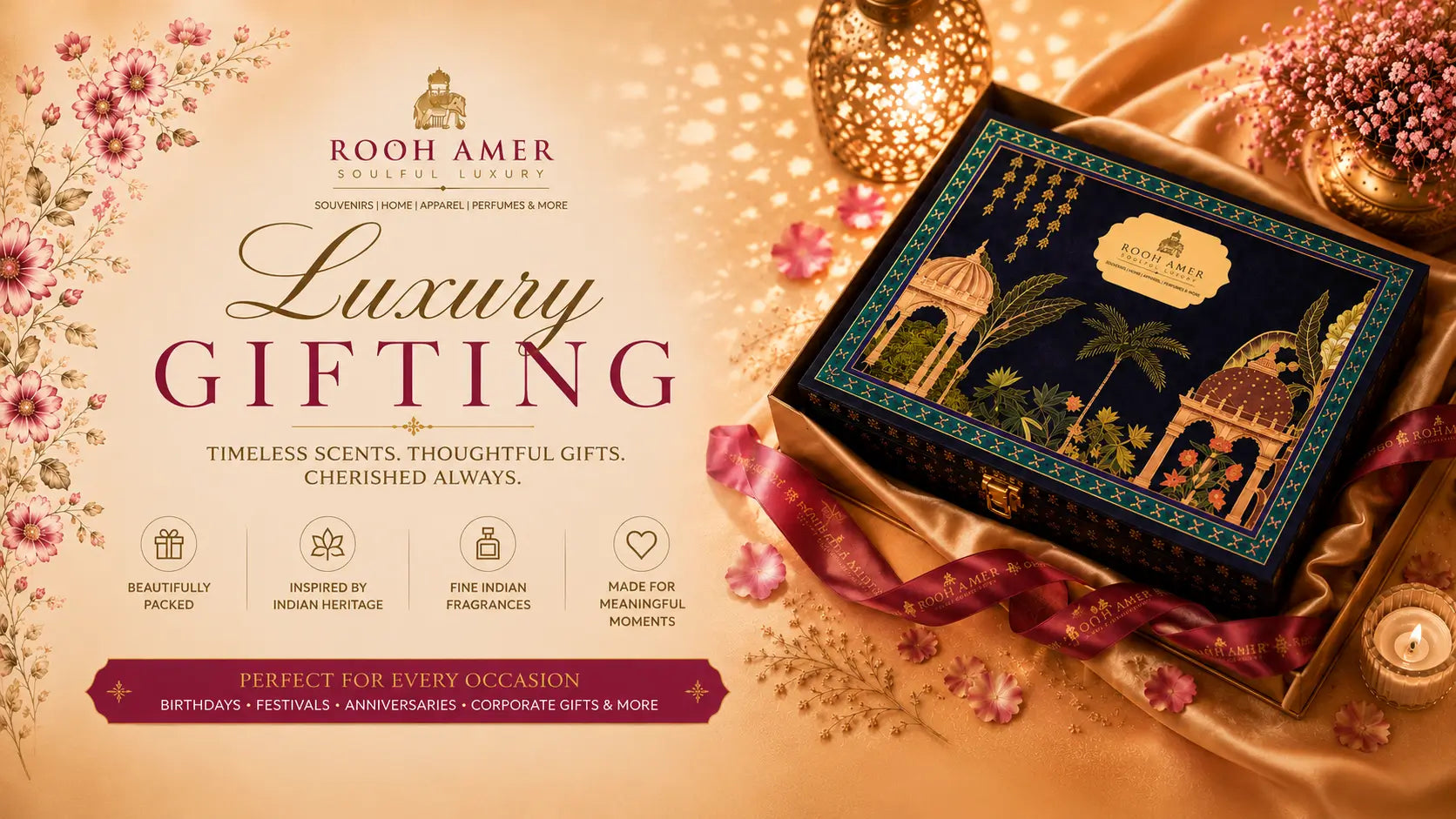 Perfume Gift Sets India – Luxury Indian Fragrance Gifts | Rooh Amer
