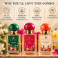Floral Fragrances combo Set – Rose, Jasmine & Frangipani eau de parfum  | Rooh Amer