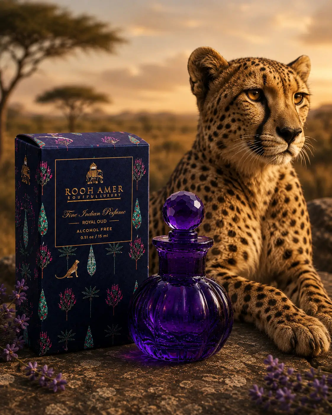 Royal oud - Fine Indian Perfume - 15 ml -Rooh Amer